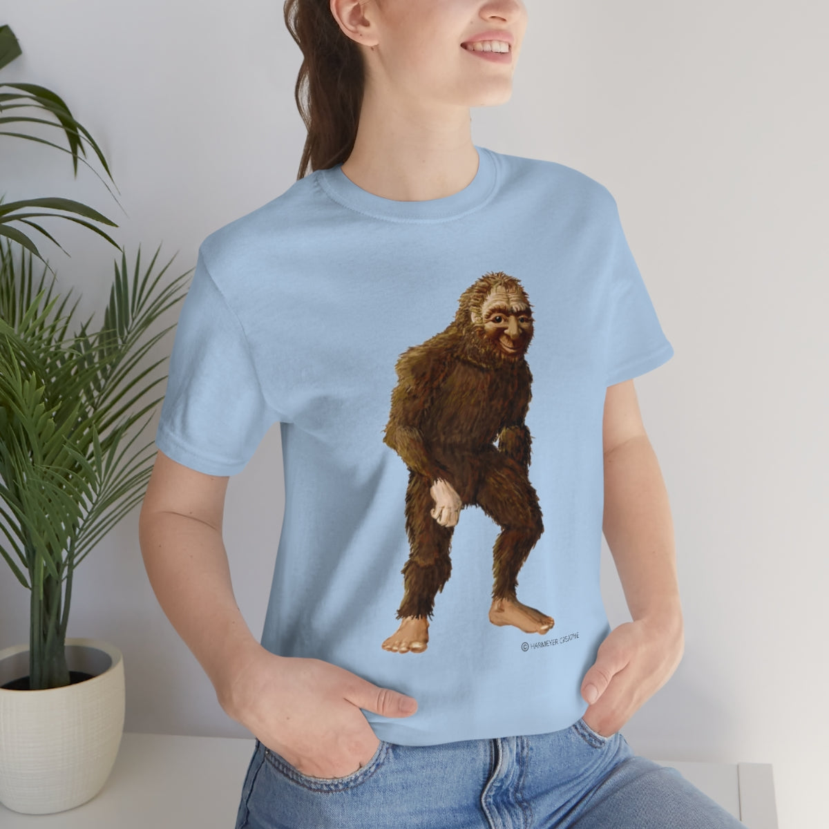 Unisex Jersey Short Sleeve Bigfoot Tee