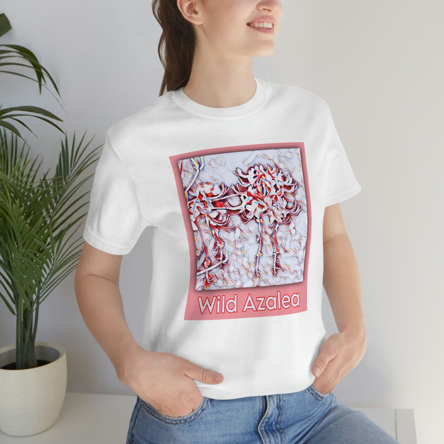 Unisex Kisatchie Wildflowers (Wild Azaleas) Jersey Tee