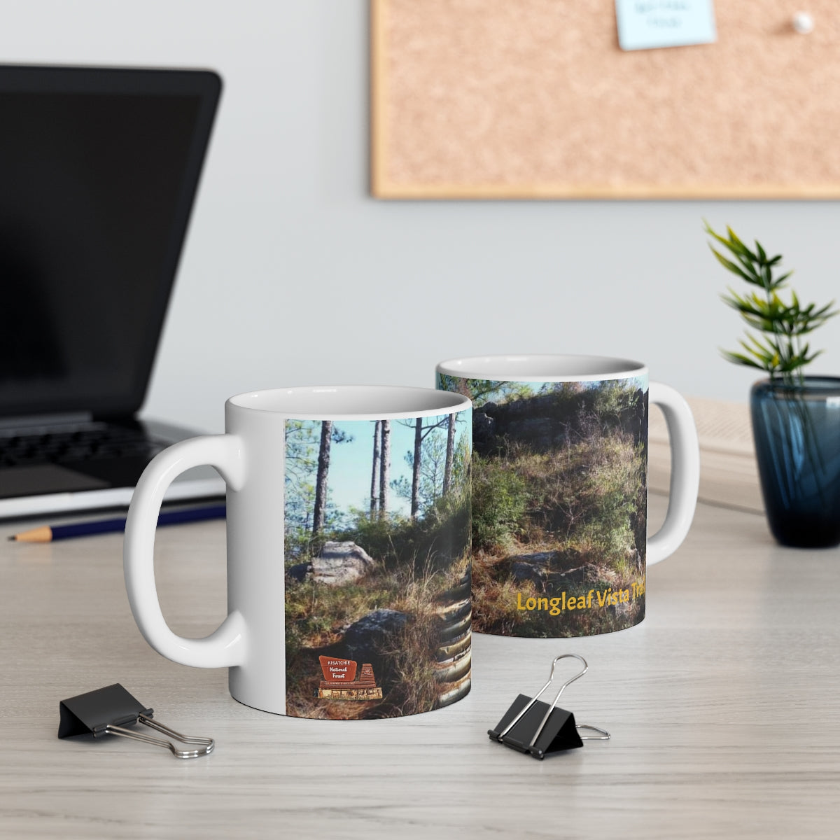 Ceramic Longleaf Vista Trail Mugs