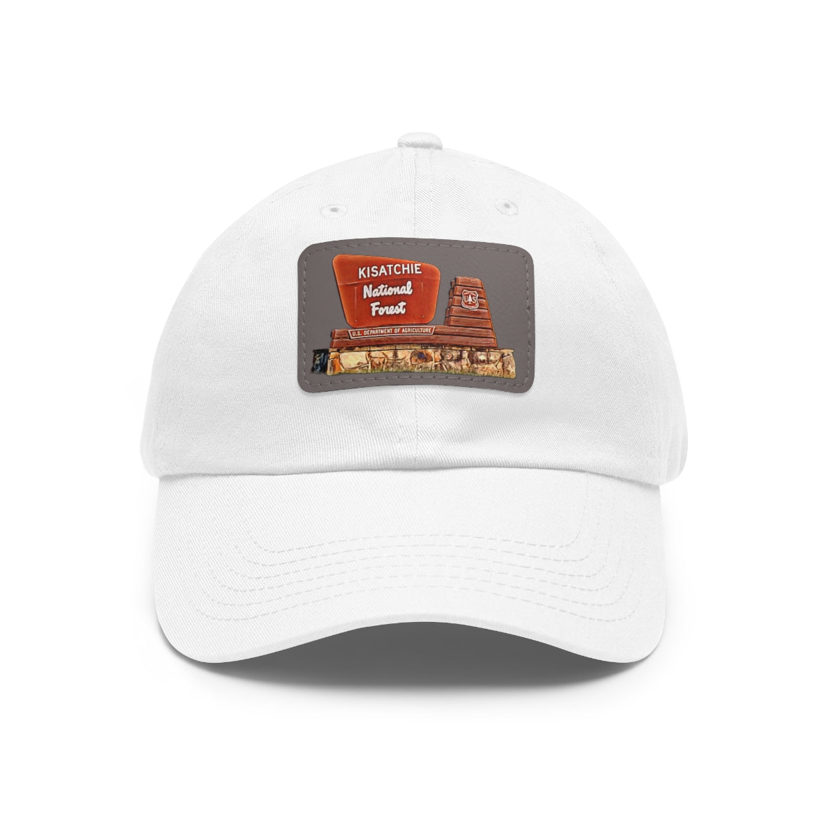 Dad Cap with Leather KNF Patch