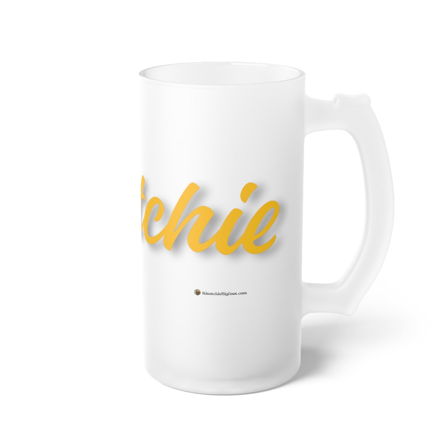 Frosted Glass Kisatchie Beer Mug