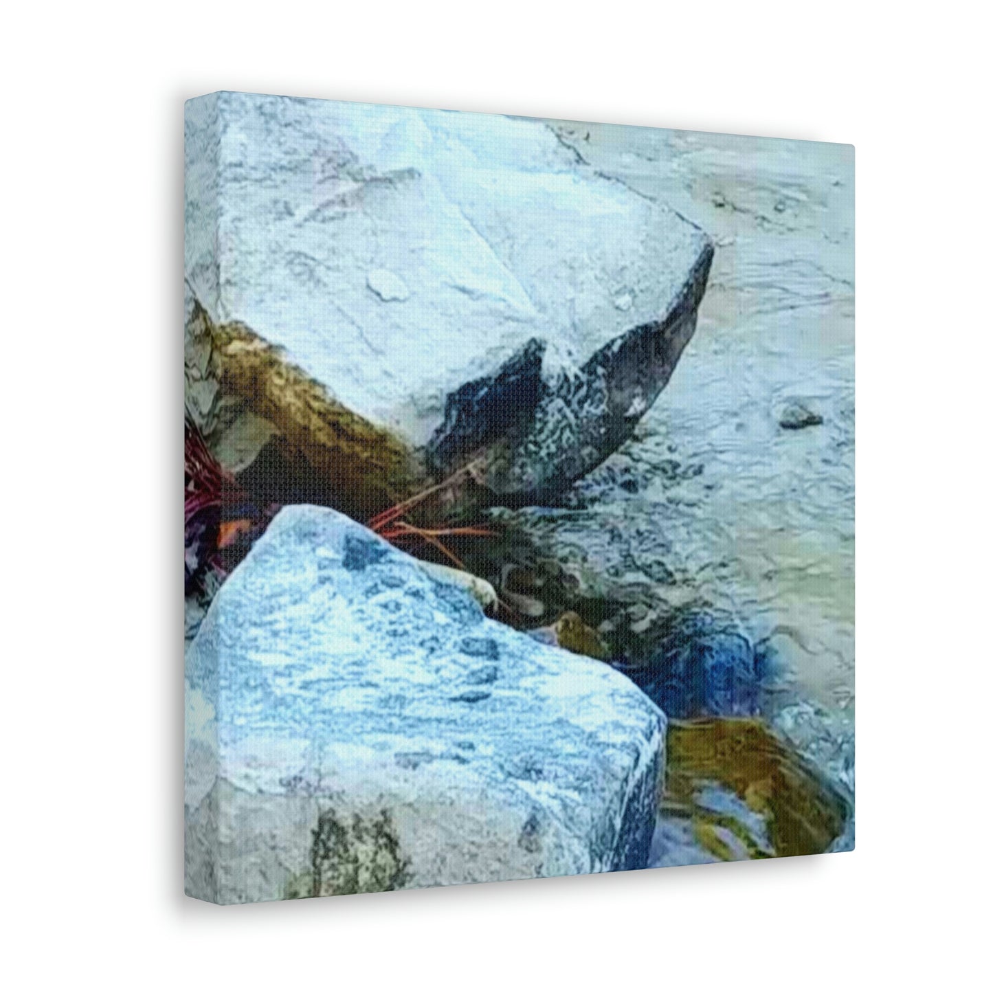 Kisatchie Bayou Rocks Canvas Gallery Wraps