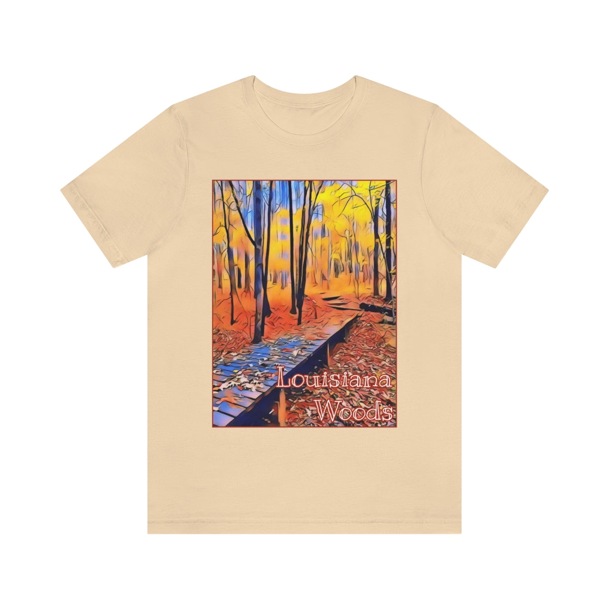 Unisex Louisiana Woods Jersey Tee