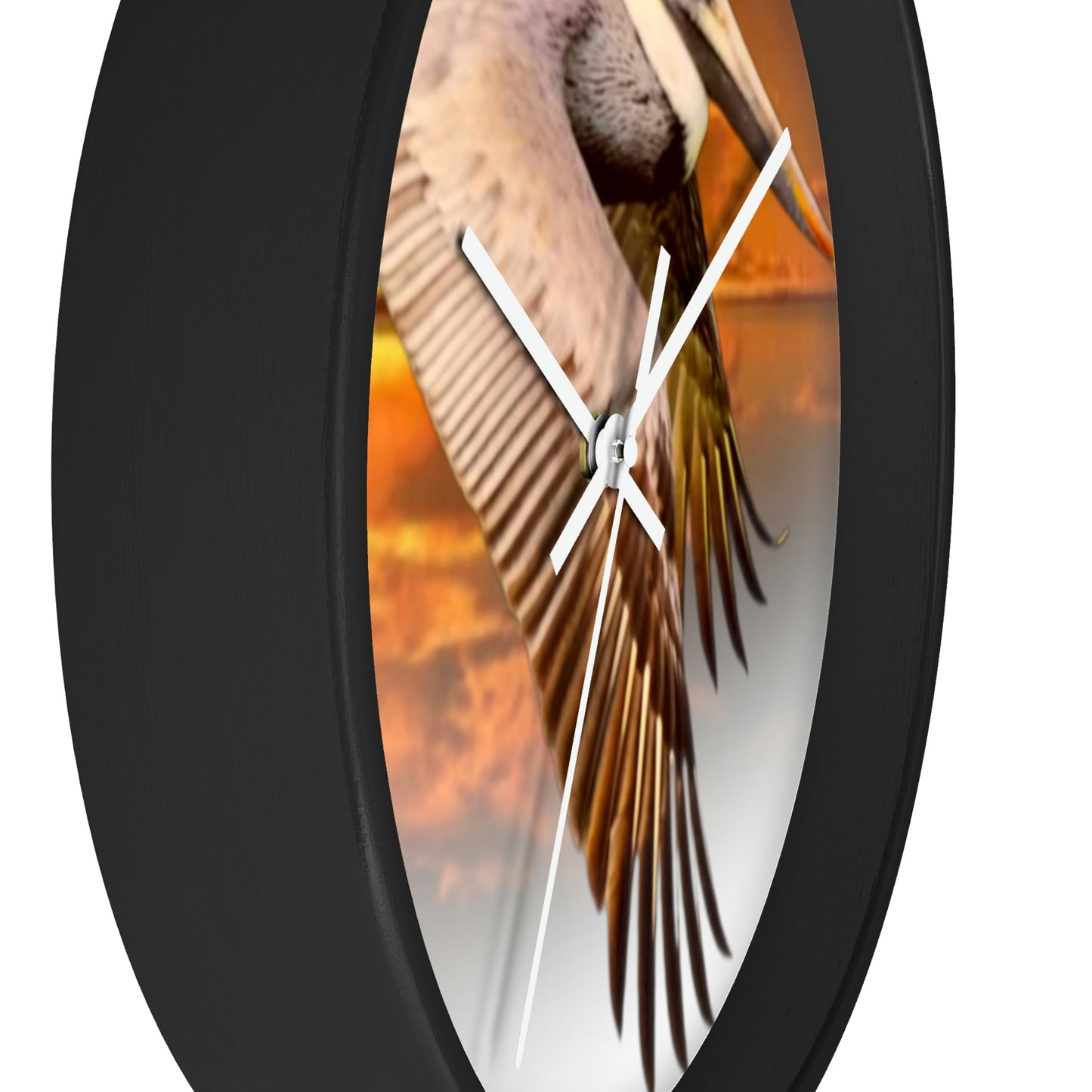 Louisiana's Brown Pelican Wall Clocks