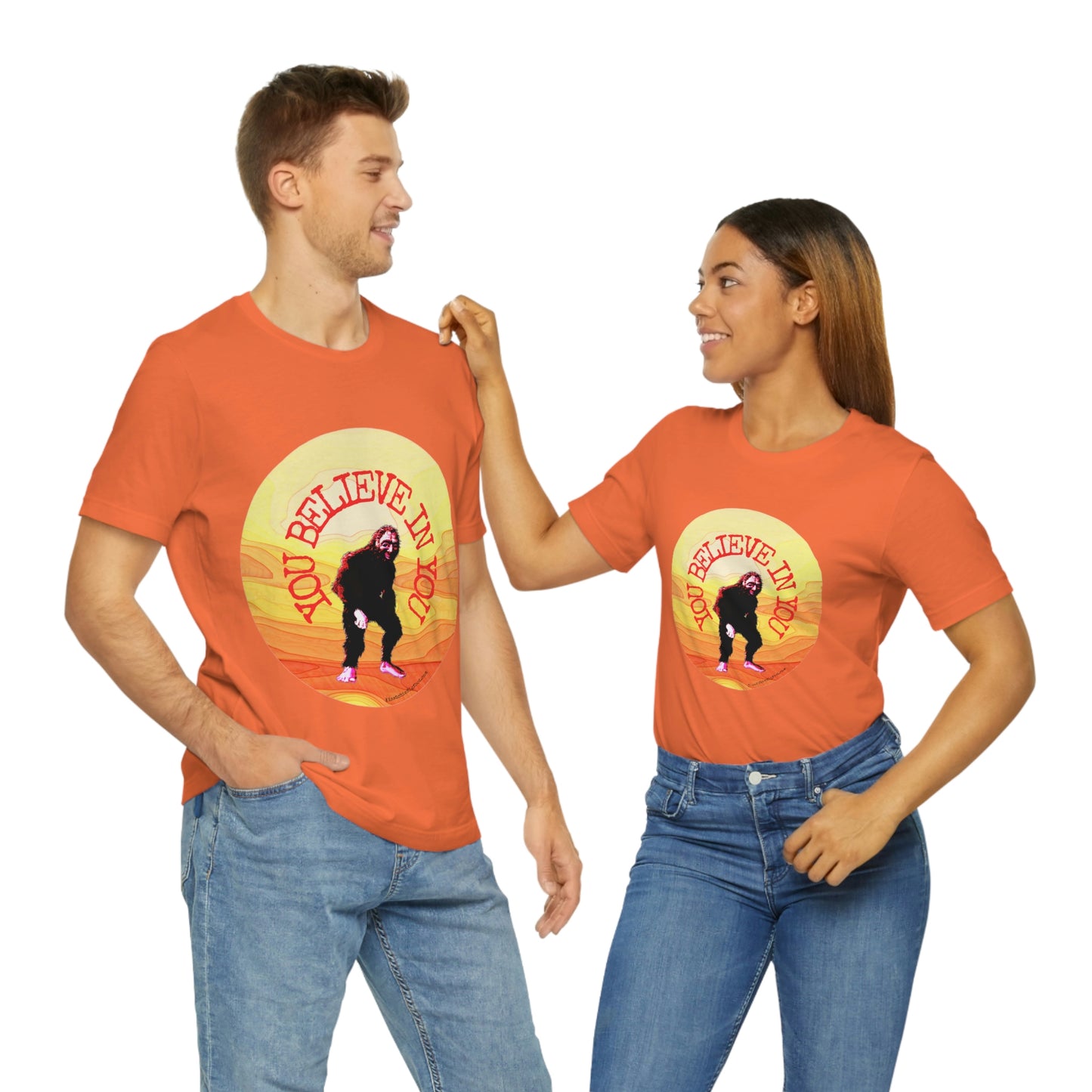 Bigfoot's Believe in You Unisex Jersey Tee