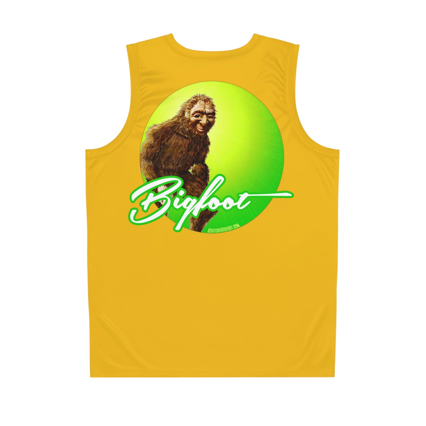 Bigfoot Gold Basketball Jersey