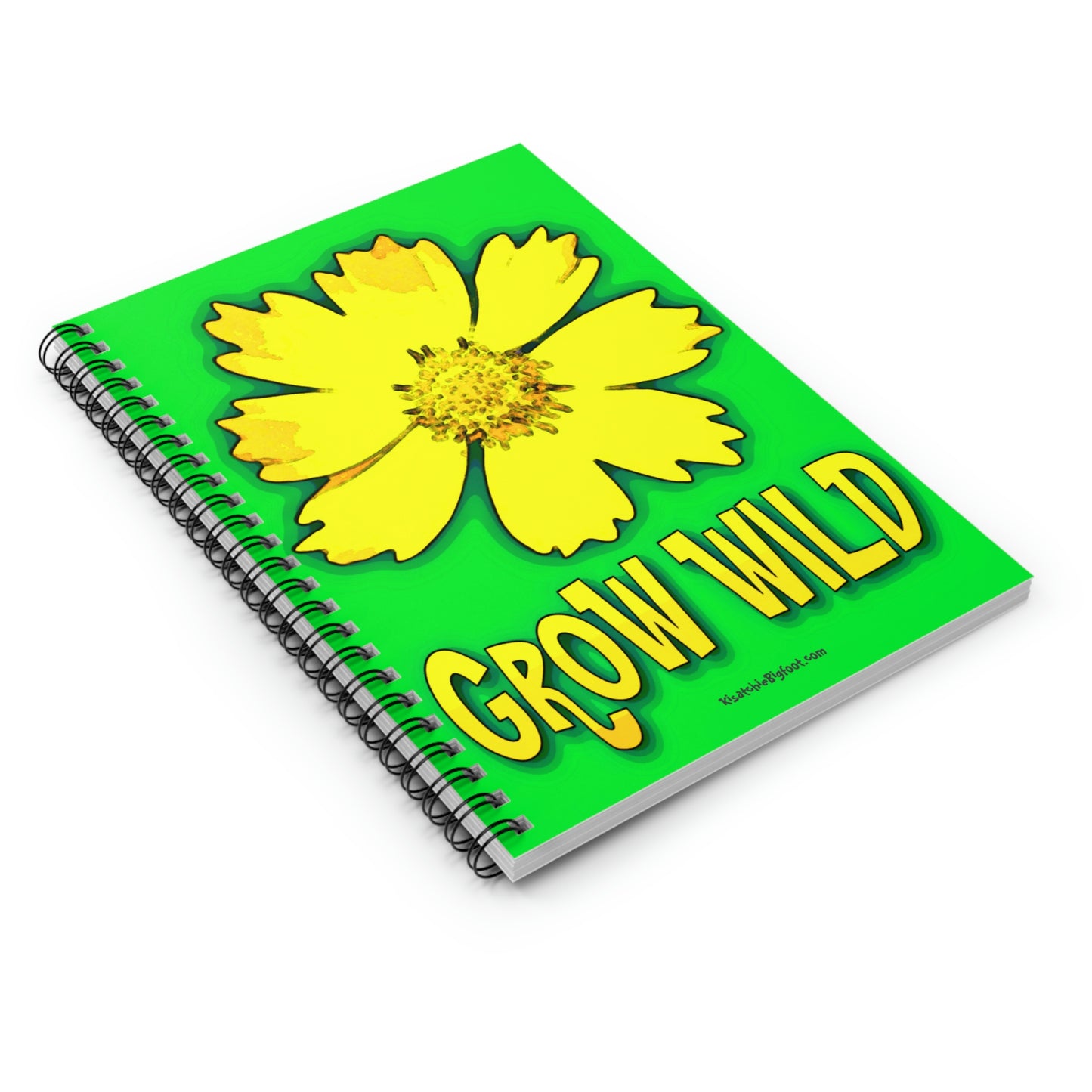 Grow Wild Spiral Notebook