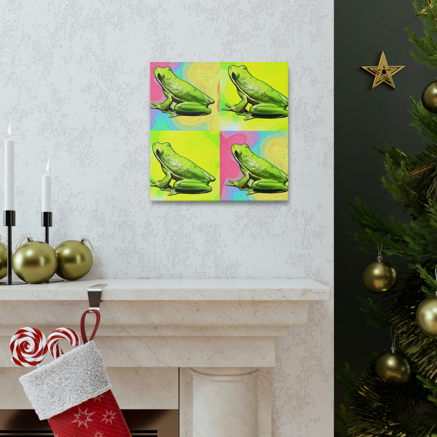 Tree Frog Canvas Gallery Wraps