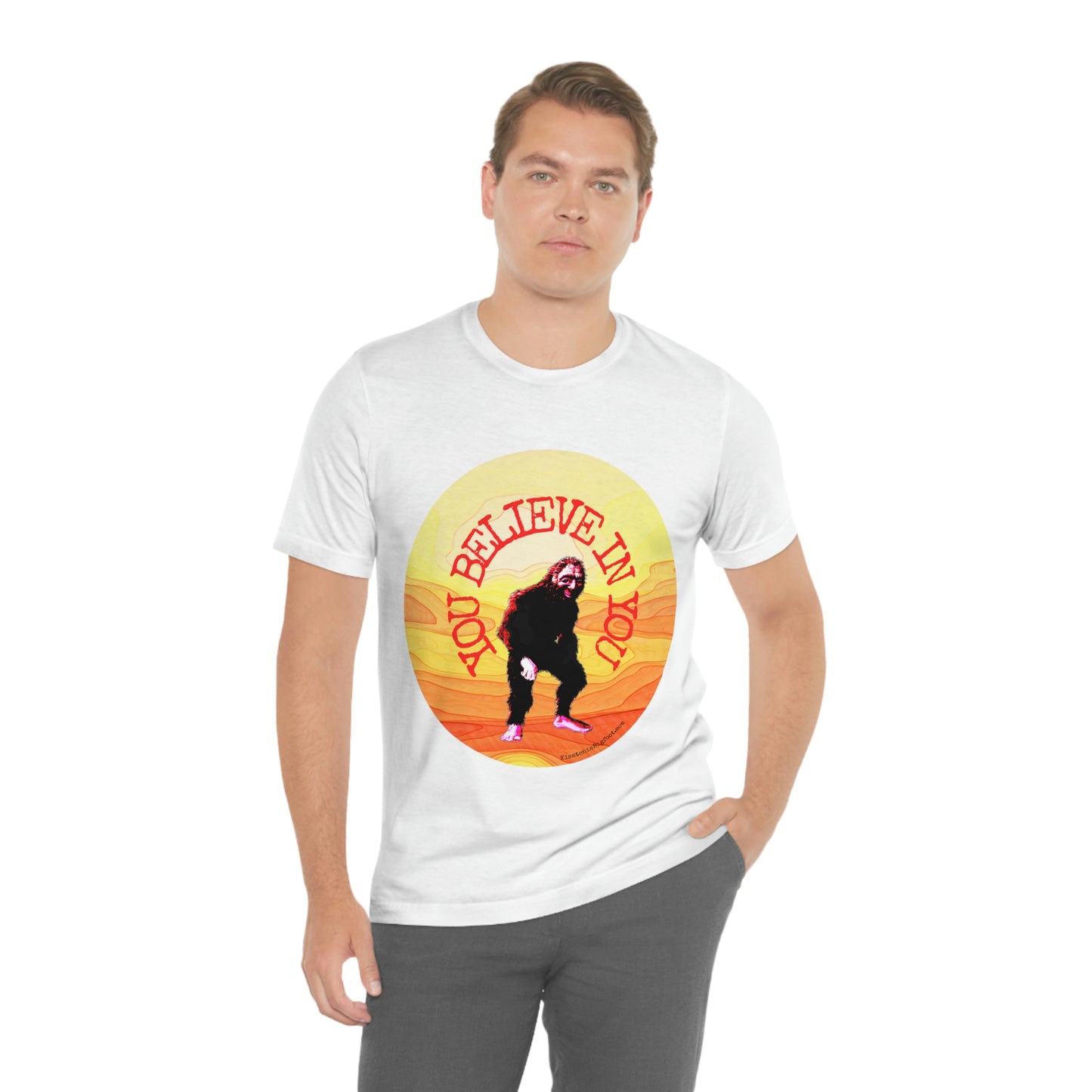 Bigfoot's Believe in You Unisex Jersey Tee