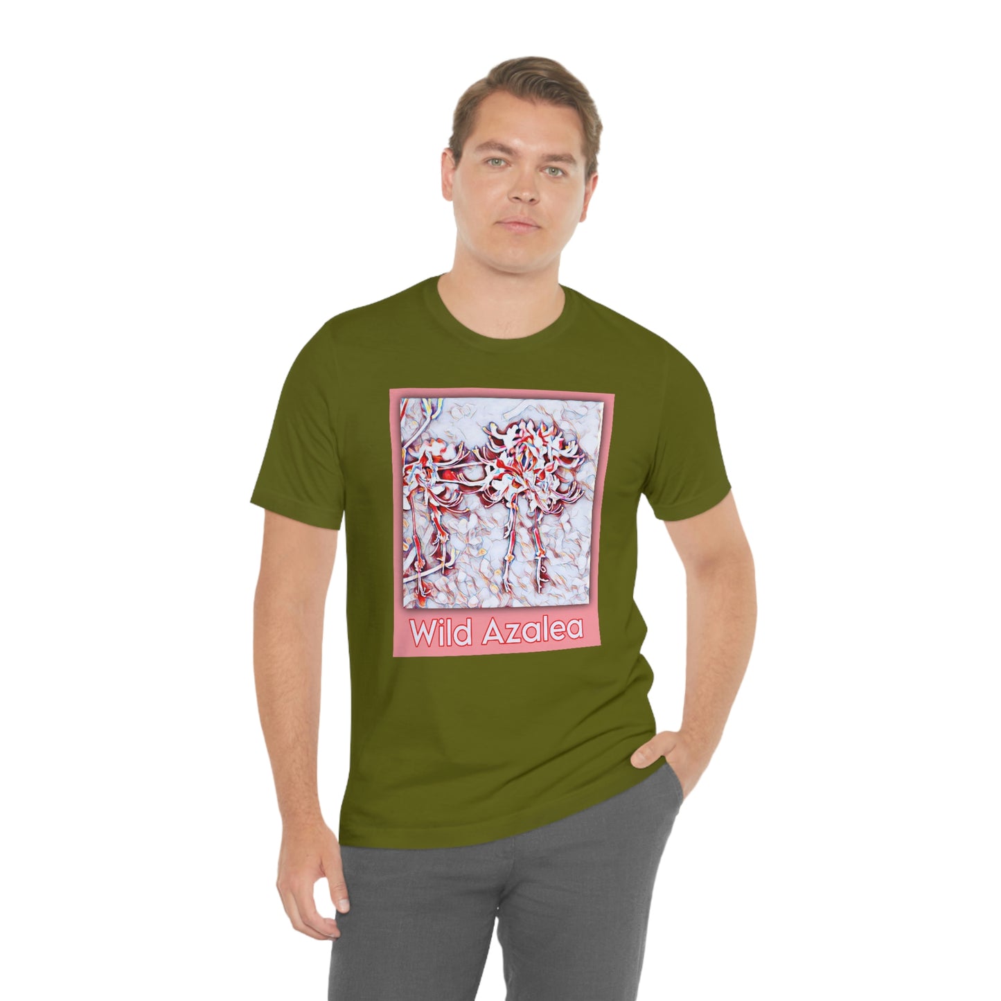 Unisex Kisatchie Wildflowers (Wild Azaleas) Jersey Tee