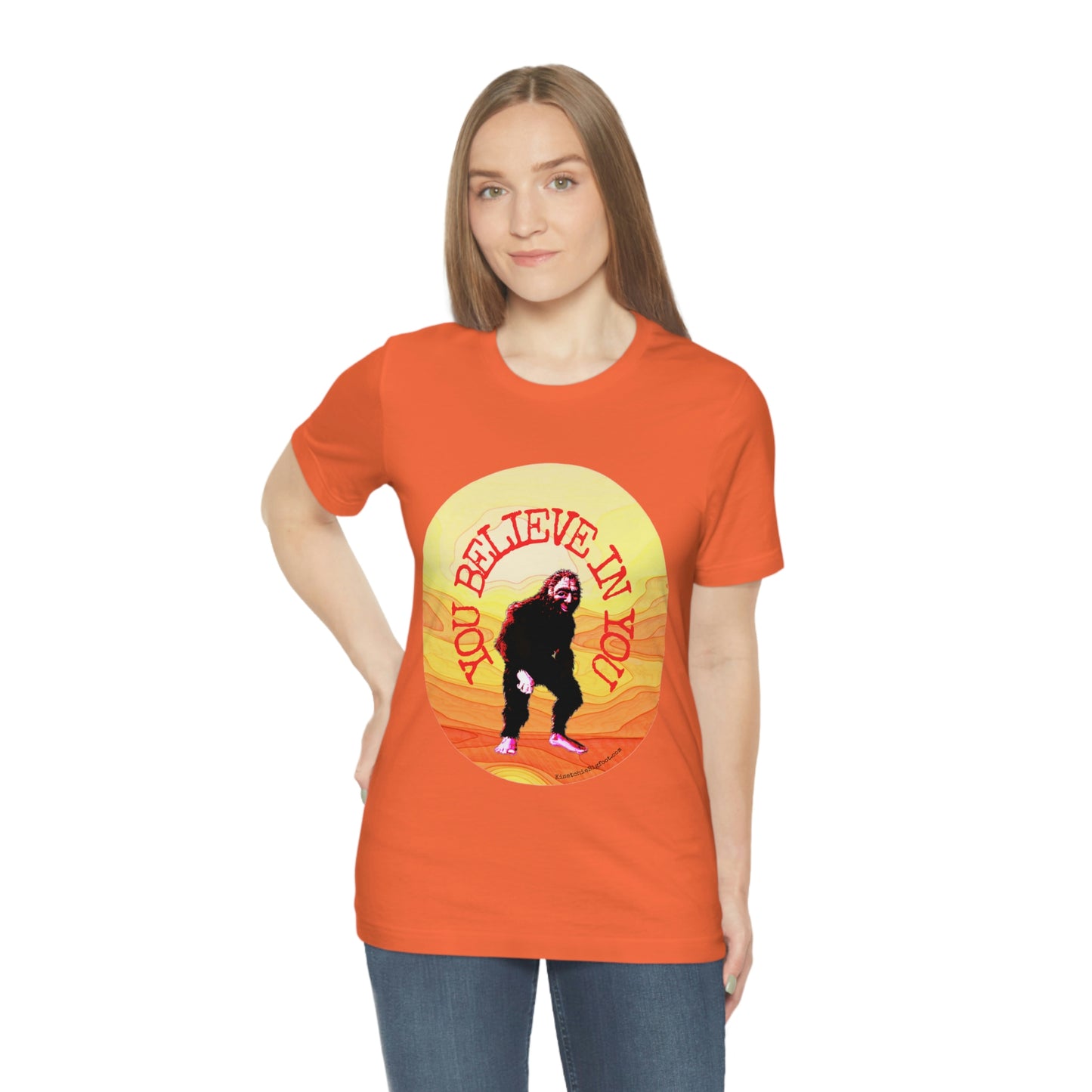 Bigfoot's Believe in You Unisex Jersey Tee