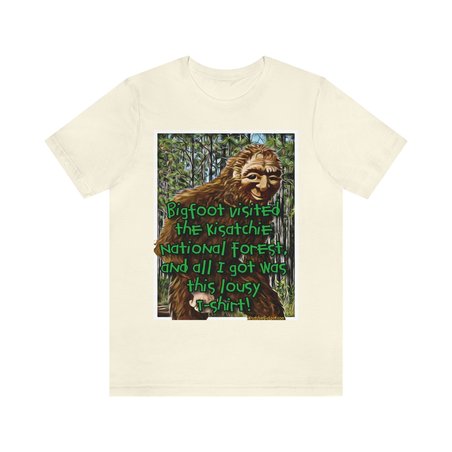 Unisex Kisatchie Bigfoot Jersey Tee