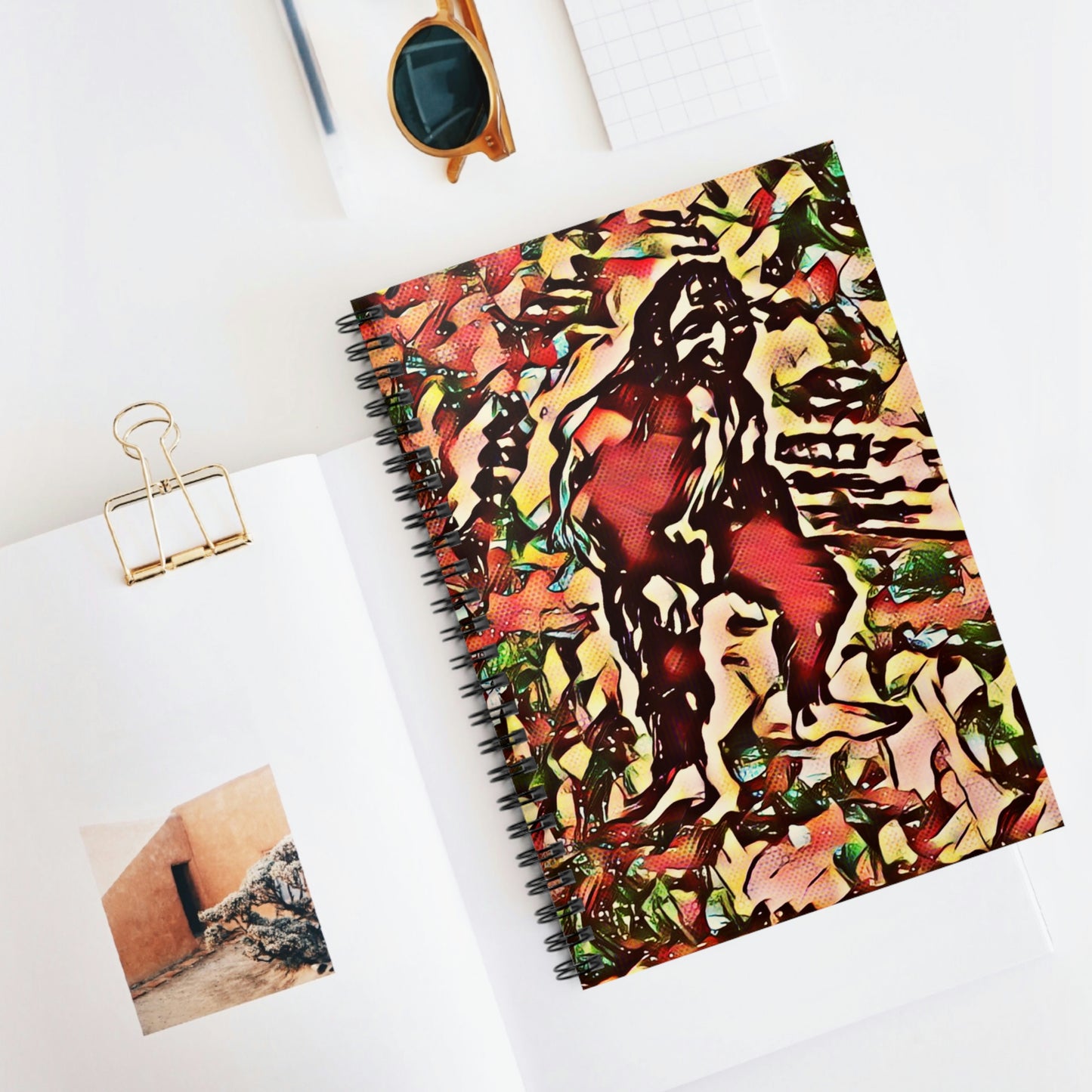 Bigfoot Emerges Spiral Notebook