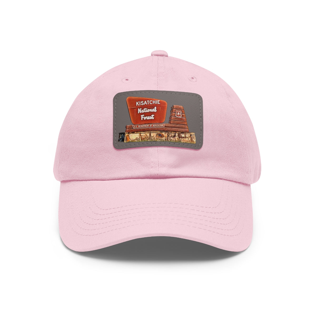 Dad Cap with Leather KNF Patch