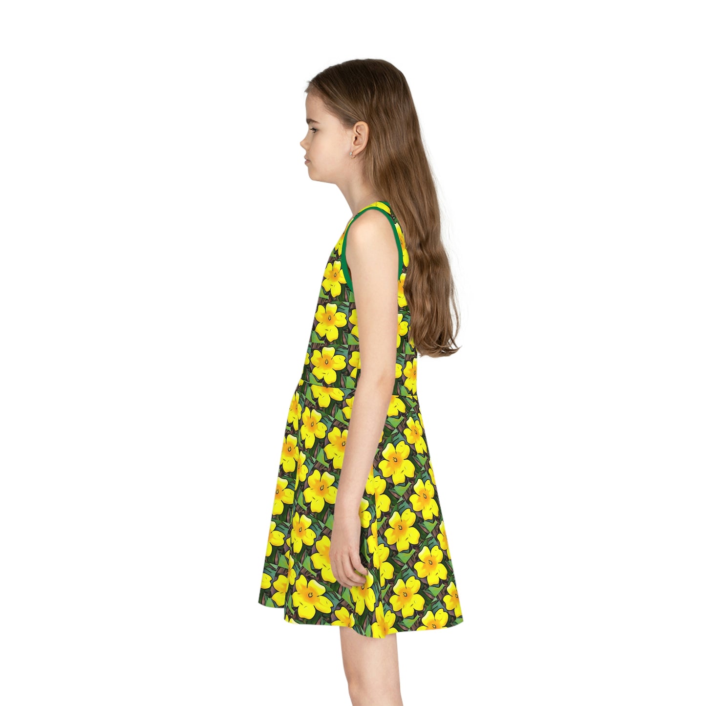 Yellow Jessamine Girl's Sundress