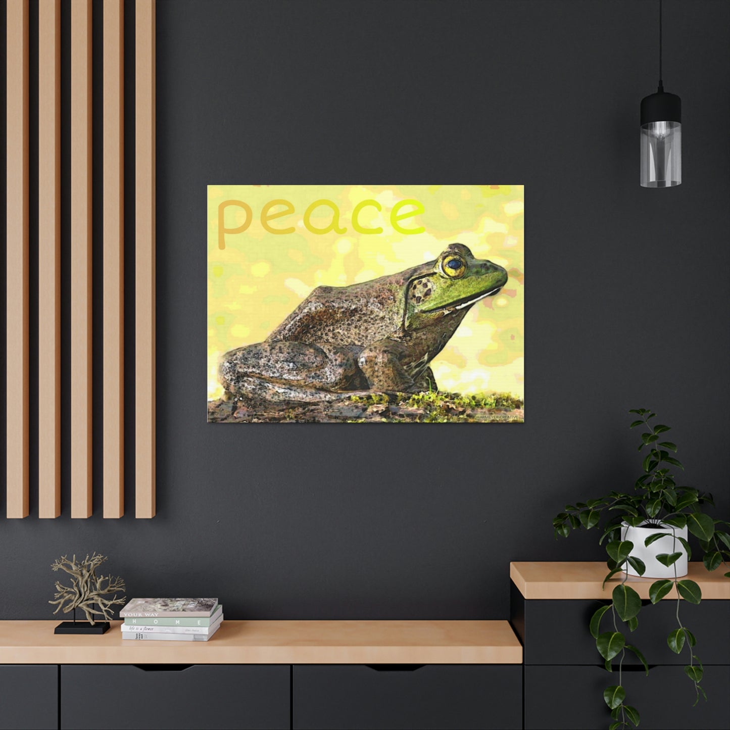 Kisatchie Bullfrog Canvas Gallery Wraps