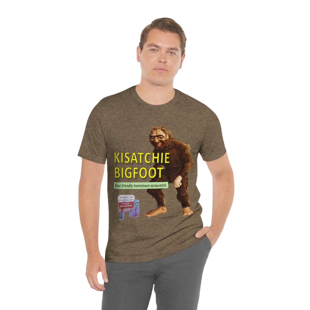 Unisex Kisatchie Bigfoot Jersey Tee