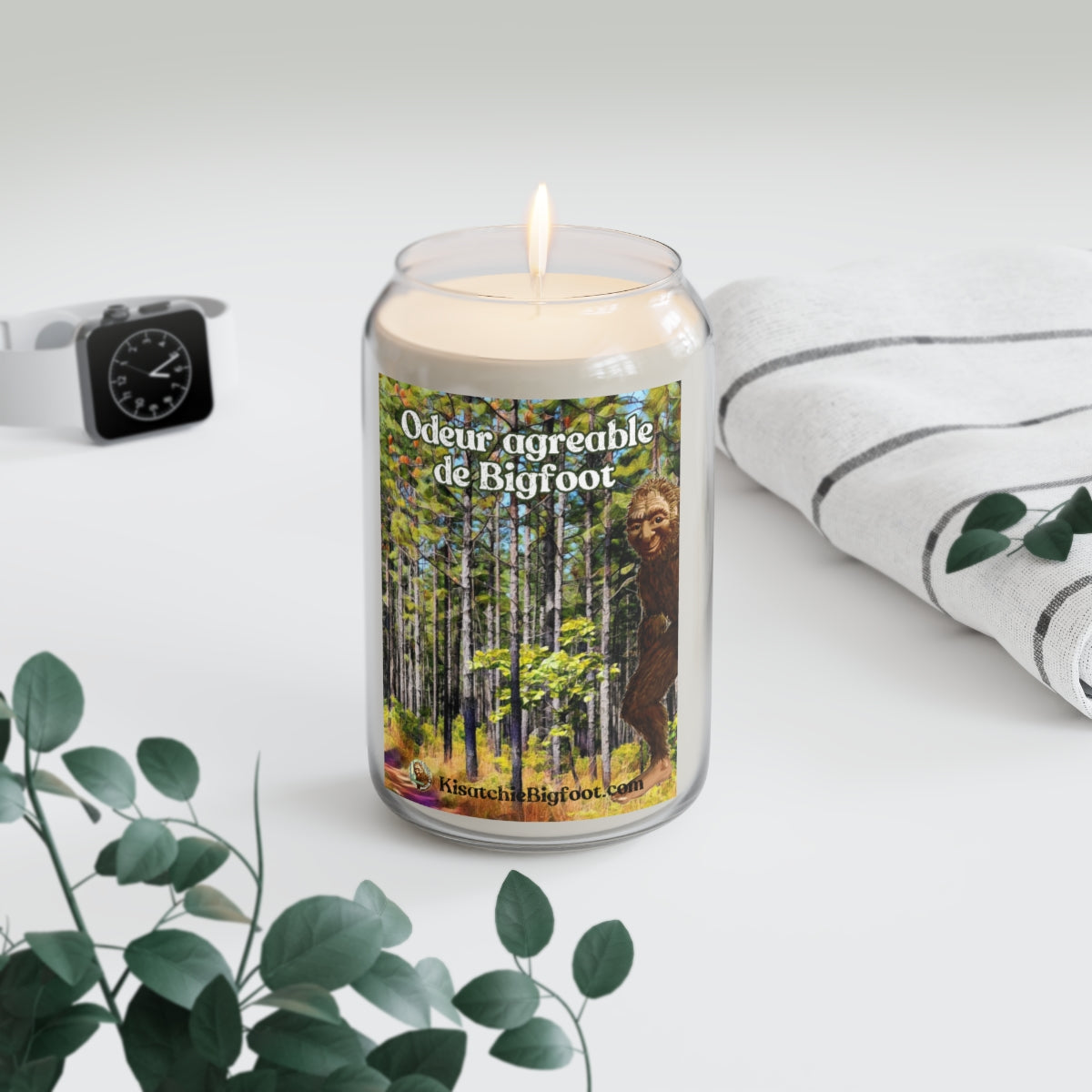 Odeur Agreable de Bigfoot Candle