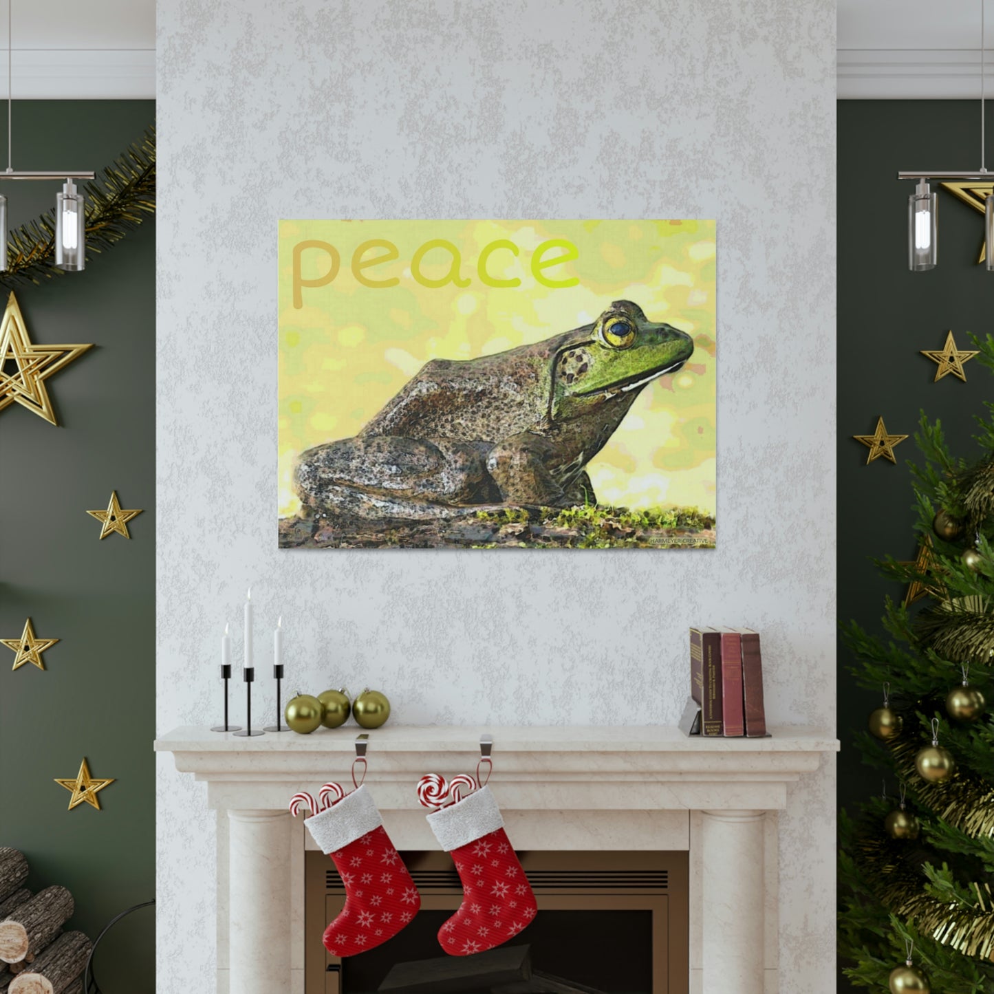 Kisatchie Bullfrog Canvas Gallery Wraps