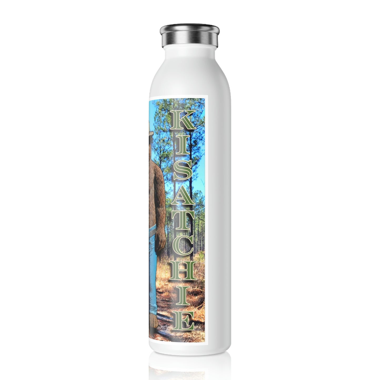 Smokey of the Kisatchie Slim Water Bottle