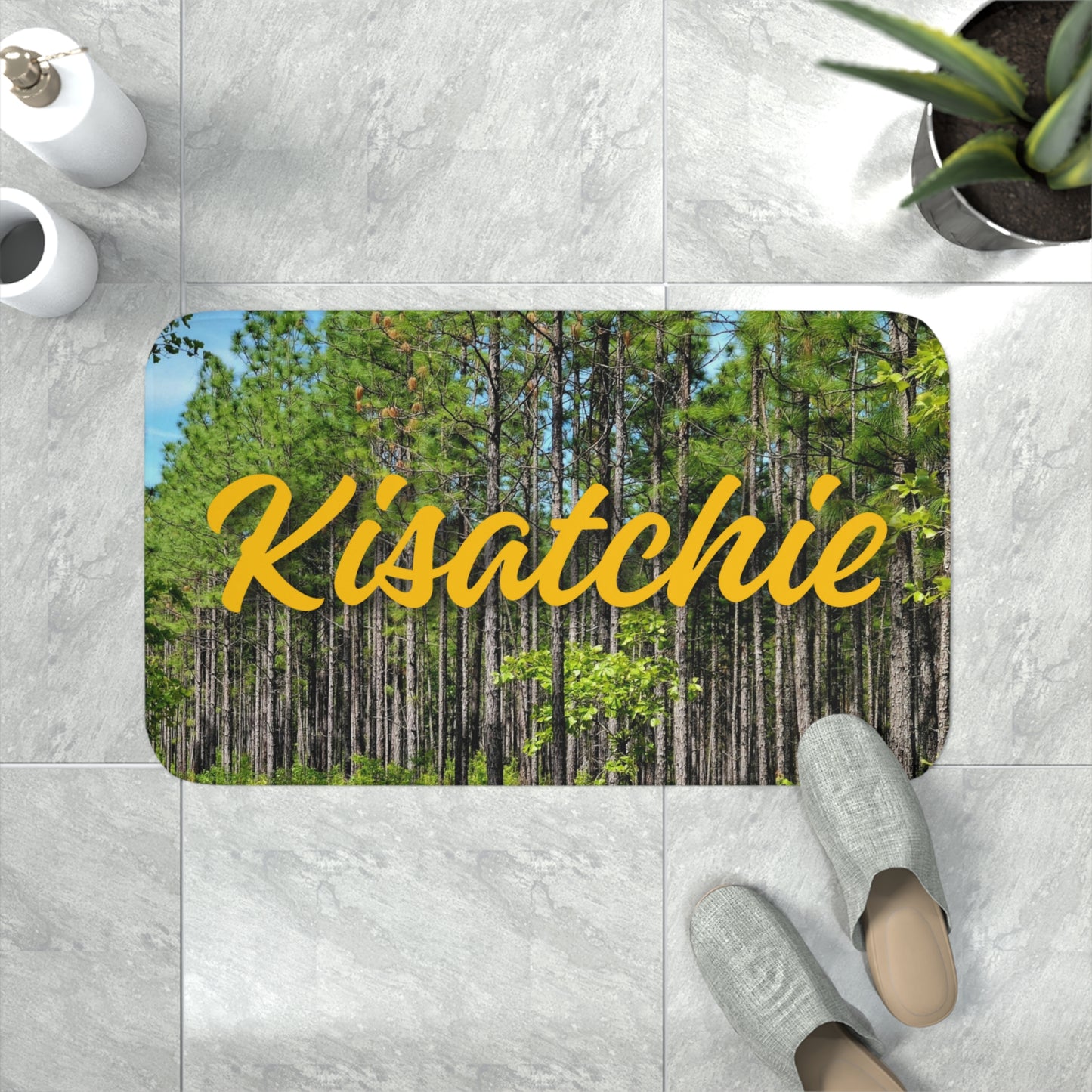 Kisatchie Pines Memory Foam Bath Mat