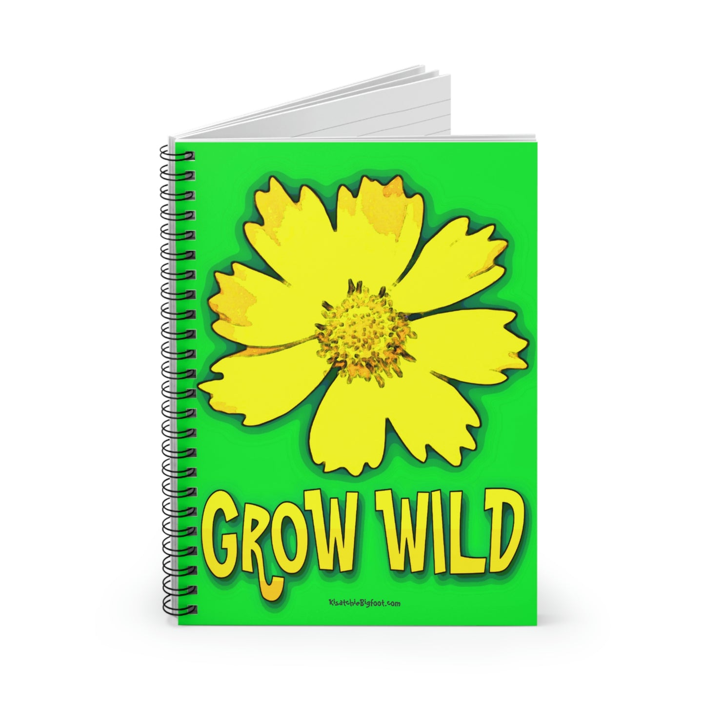 Grow Wild Spiral Notebook