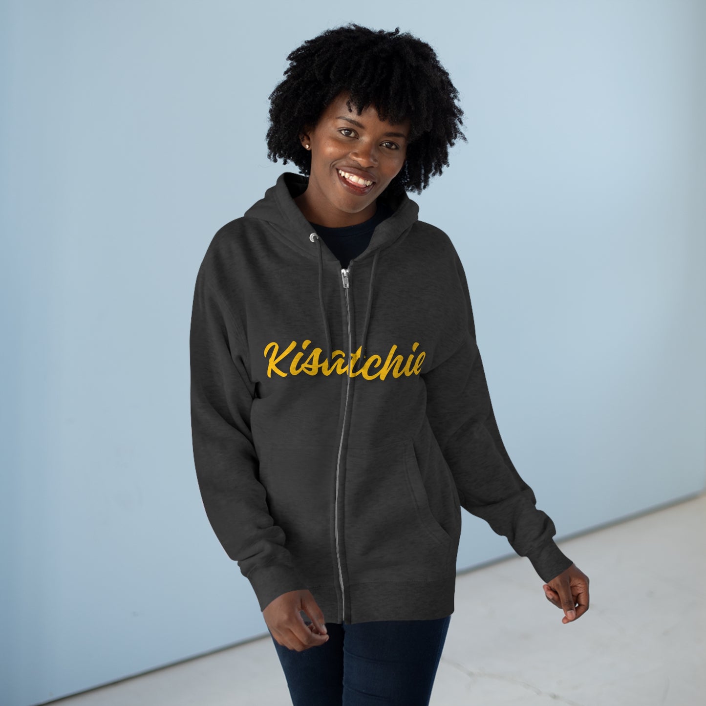 Unisex Premium Kisatchie National Forest Full Zip Hoodie