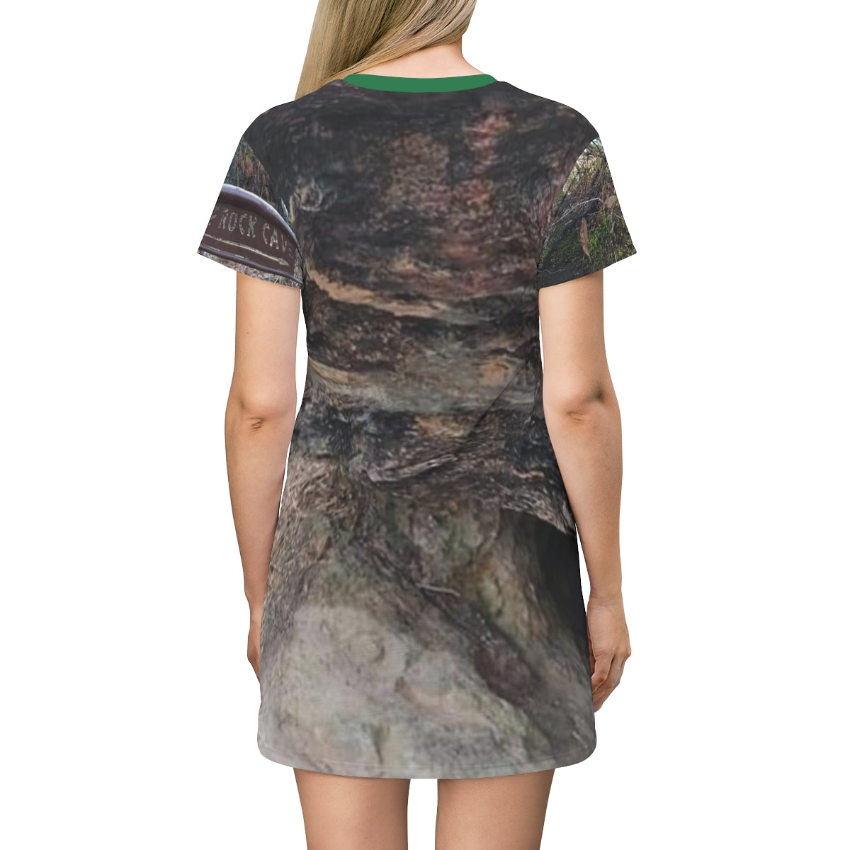 Wolf Rock Cave T-Shirt Dress