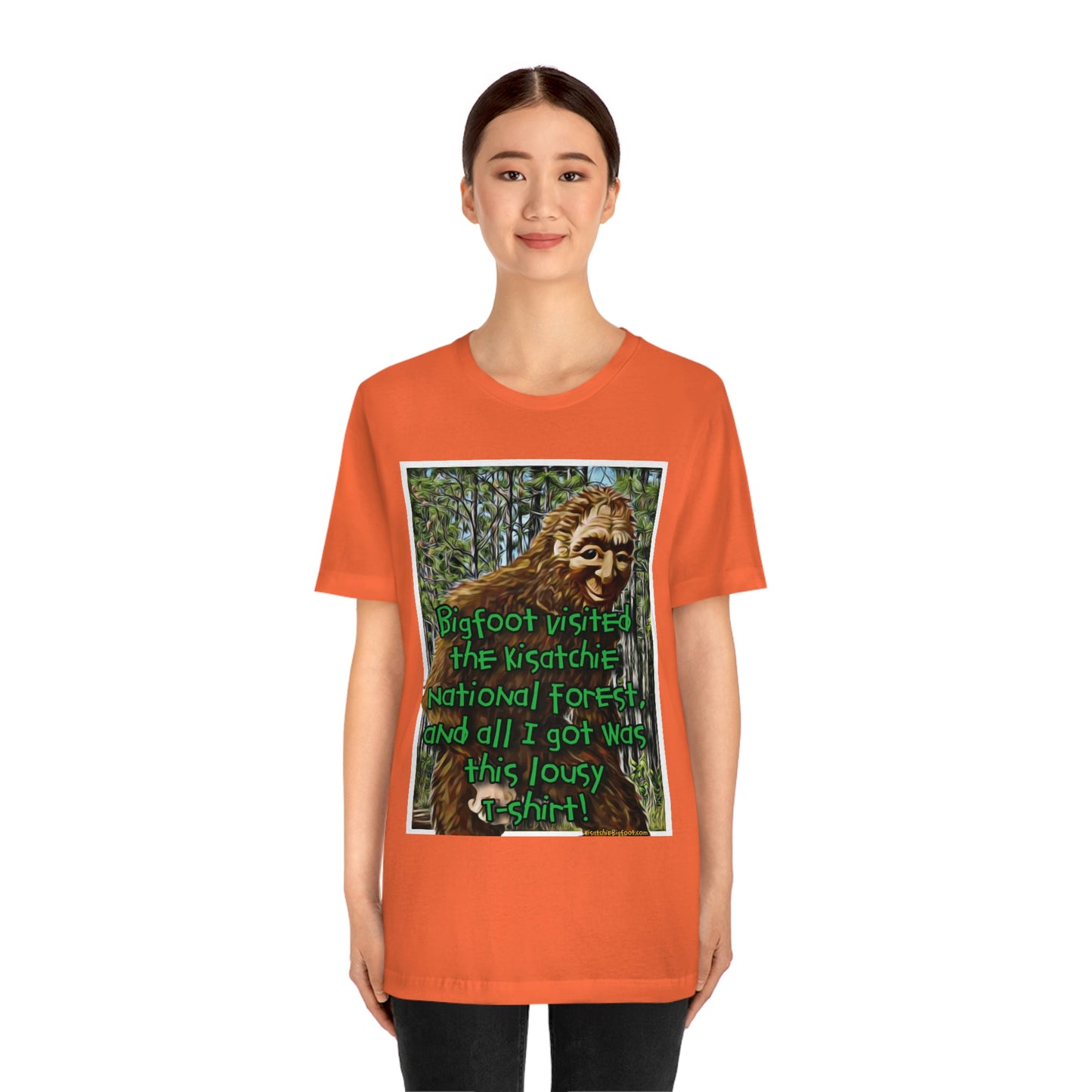 Unisex Kisatchie Bigfoot Jersey Tee