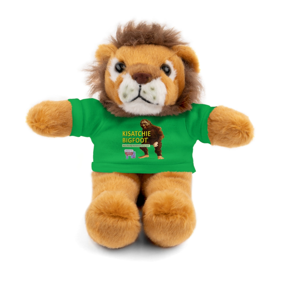 Stuffed Animals with Kisatchie Bigfoot Tee