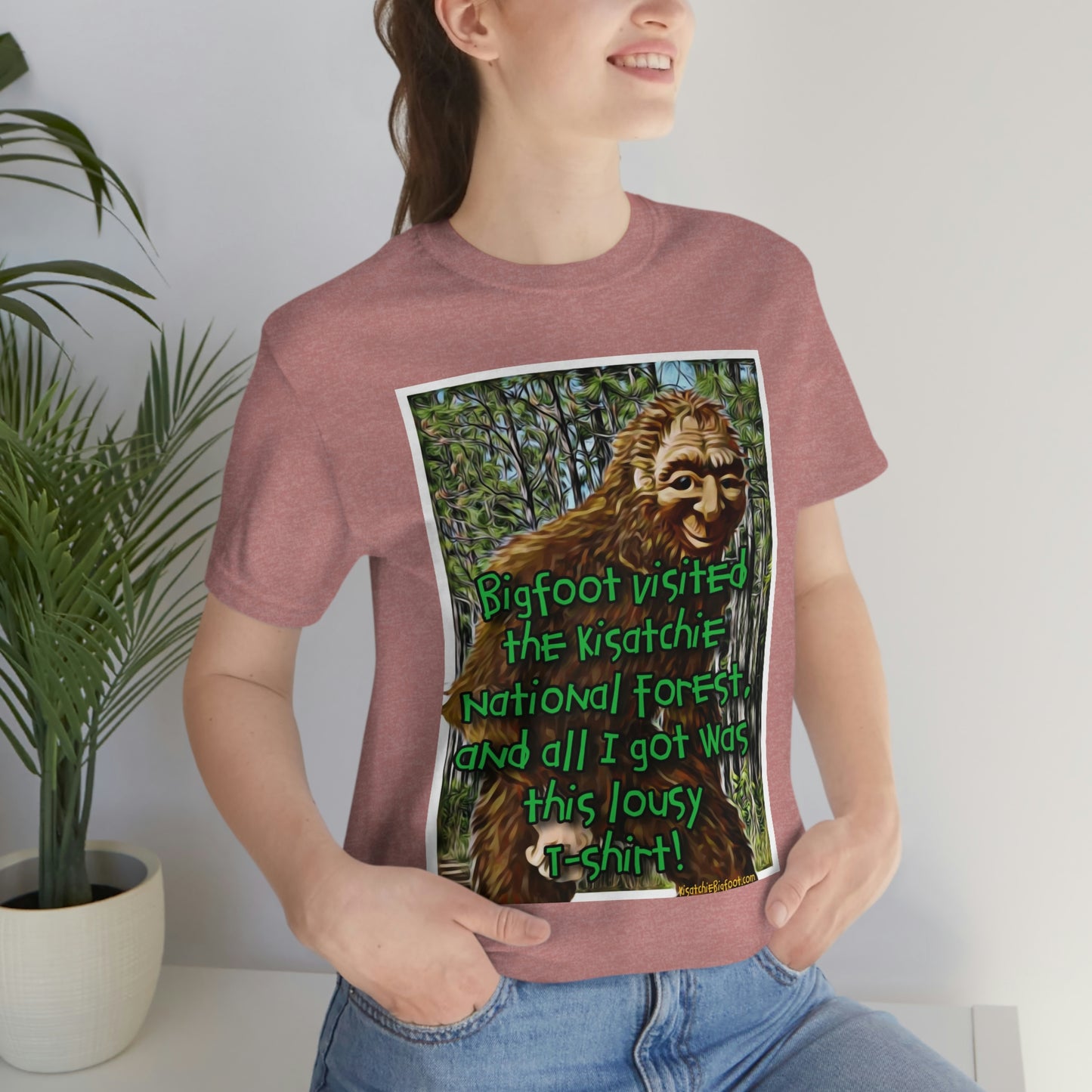 Unisex Kisatchie Bigfoot Jersey Tee