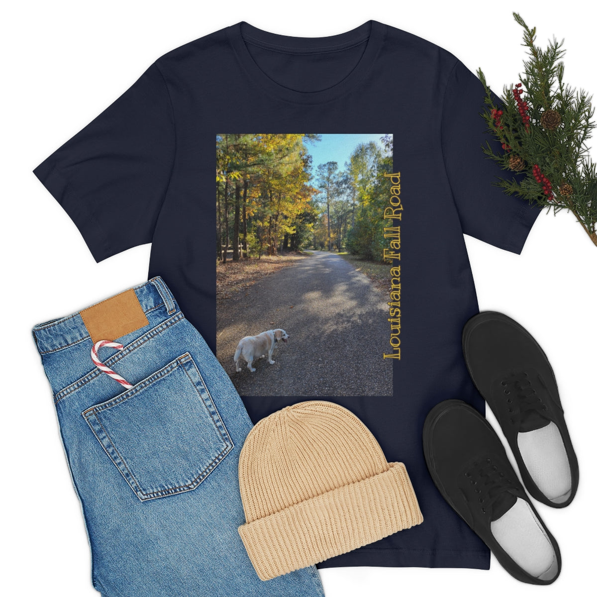 Louisiana Fall Road Jersey Tee