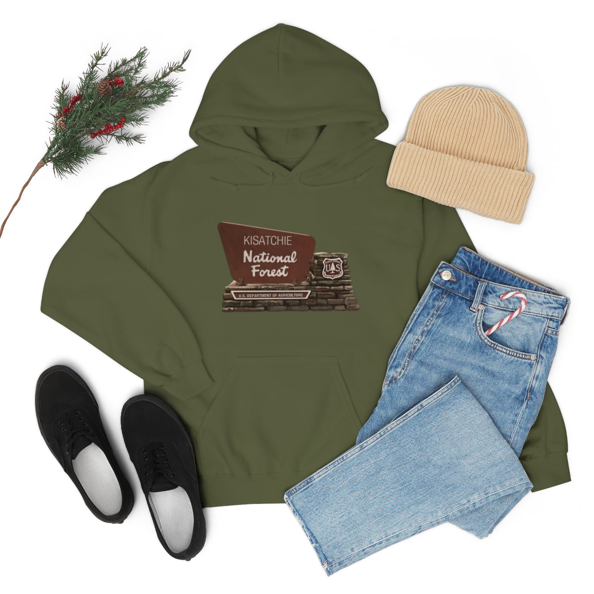 Unisex Kisatchie Pines Hoodie