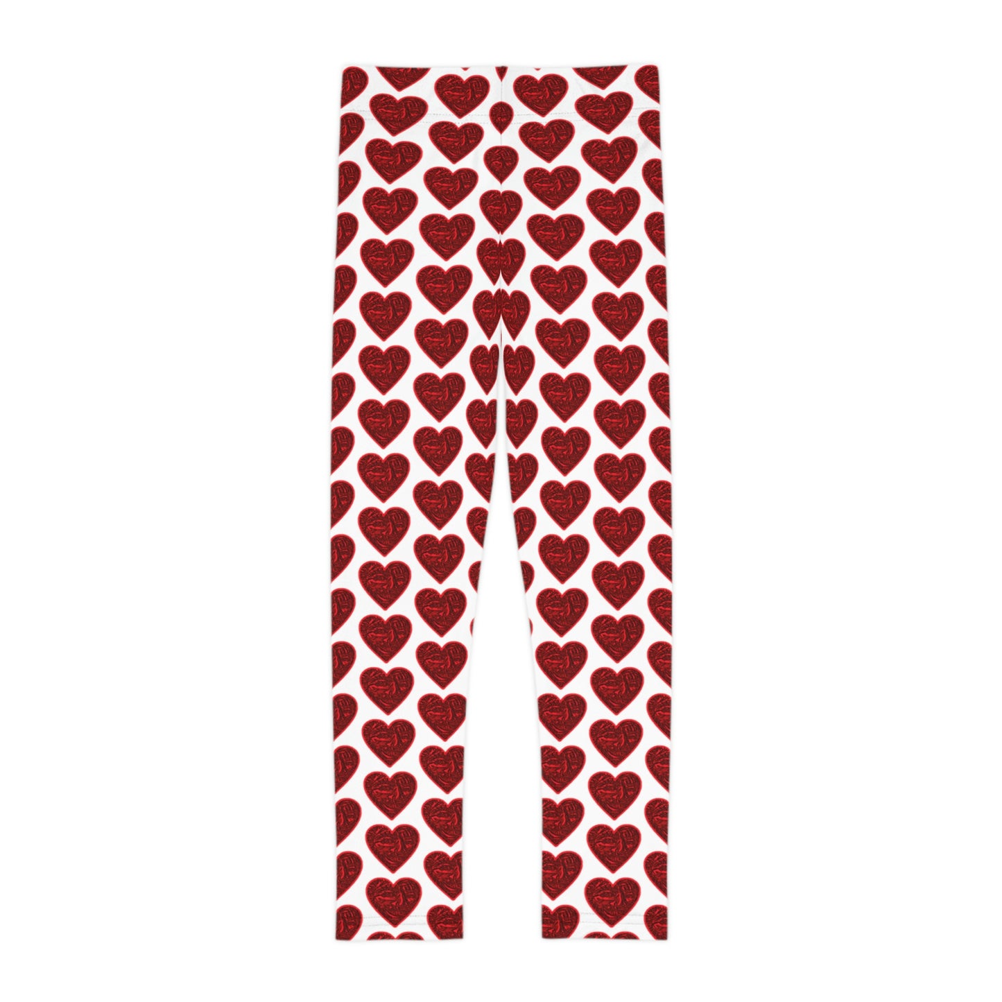 Bigfoot's (White) Val Day Kids Leggings