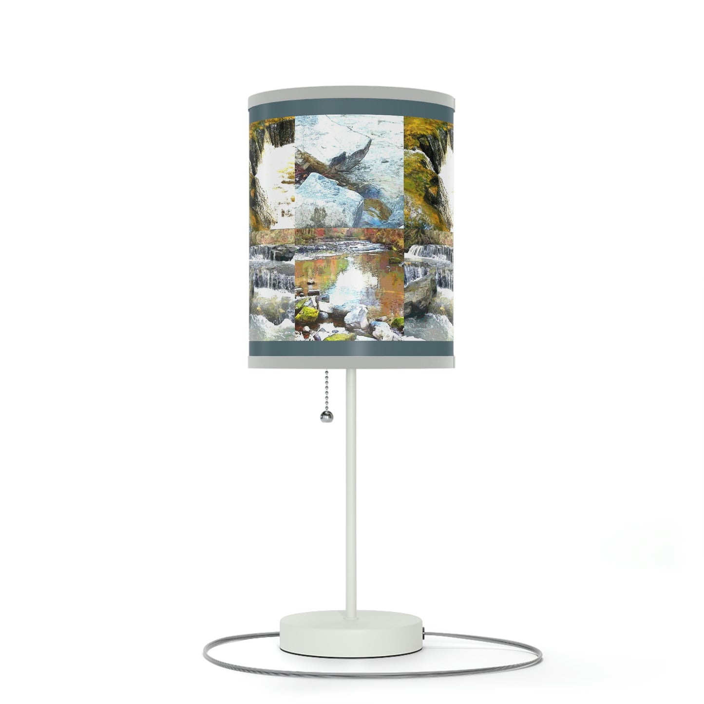 Kisatchie Bayou Rocks Lamp on a Stand