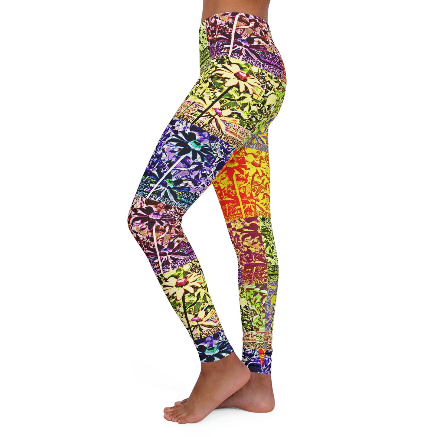 Women's Kisatchie Daisies Spandex Leggings