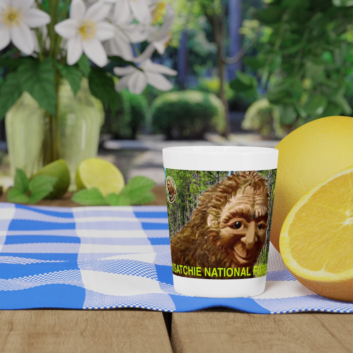 Kisatchie Bigfoot Shot Glass