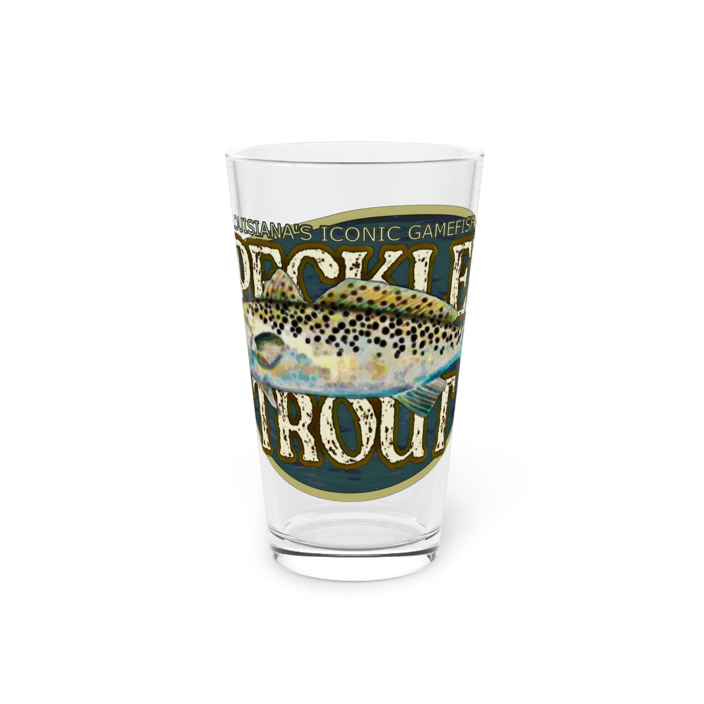 Speckled Trout Pint Glass