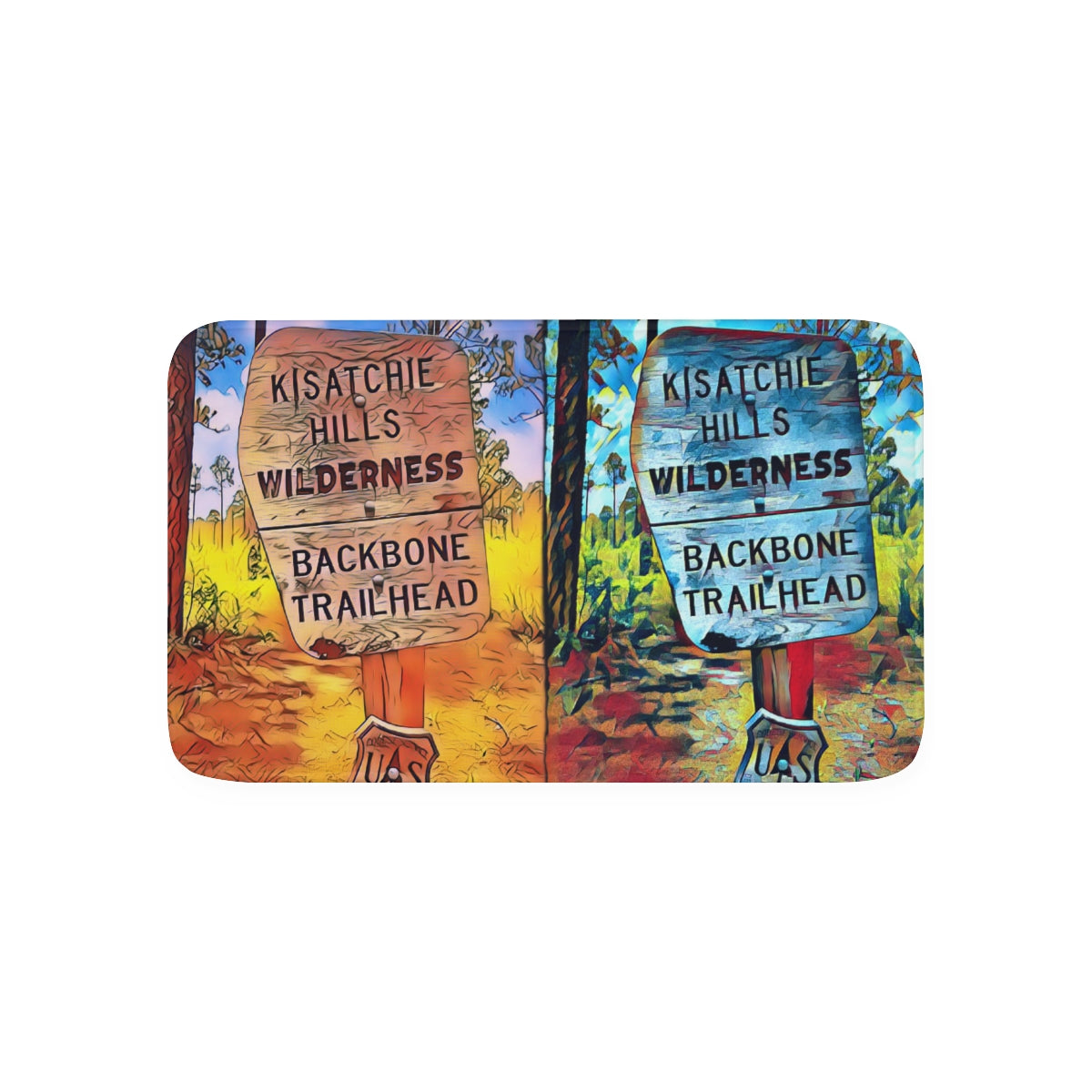 KNF Backbone Trail Memory Foam Bath Mat