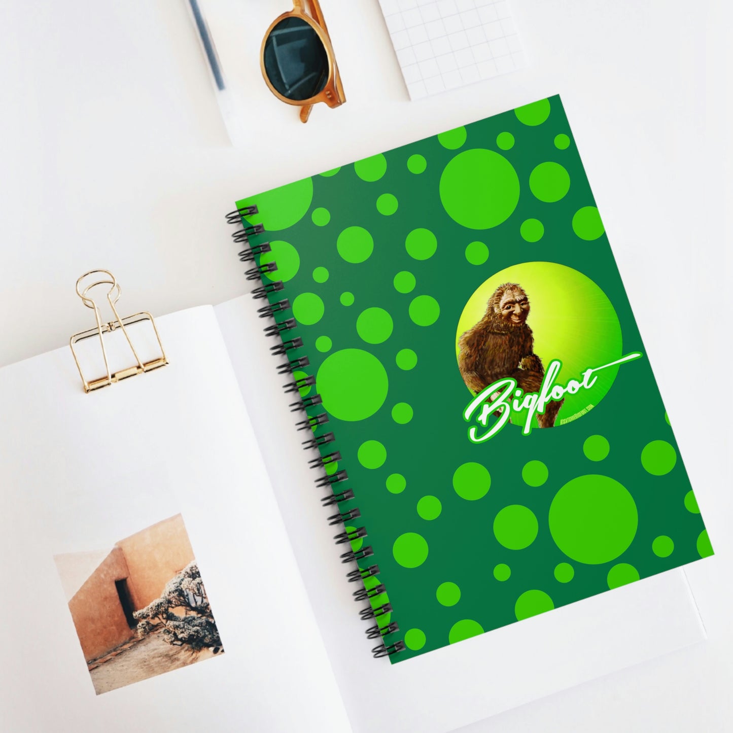 Bigfoot Spiral Notebook