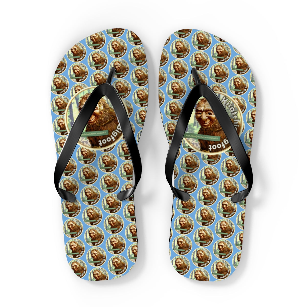 Budget Unisex Kisatchie Bigfoot Flip Flops