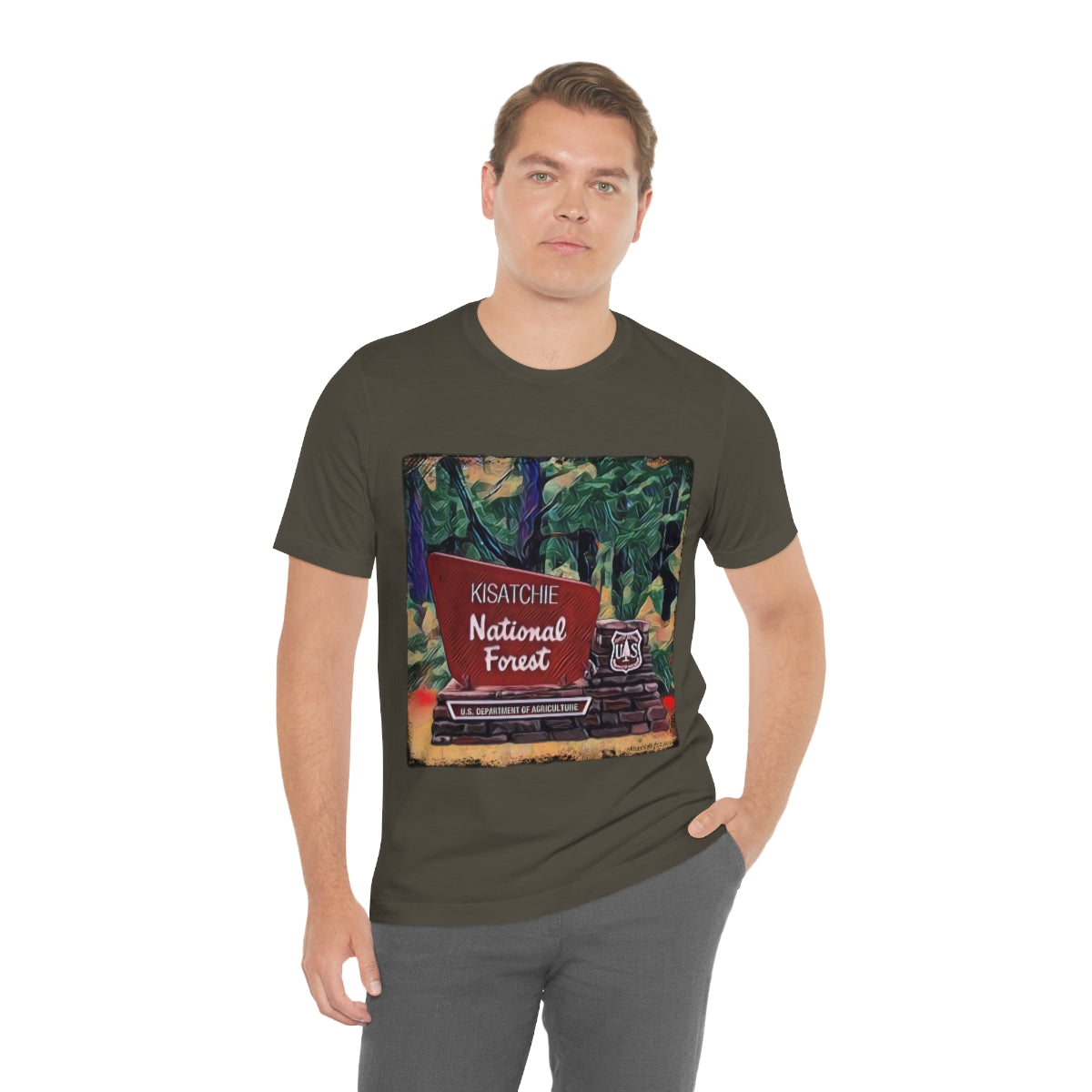 Kisatchie National Forest Jersey Tee