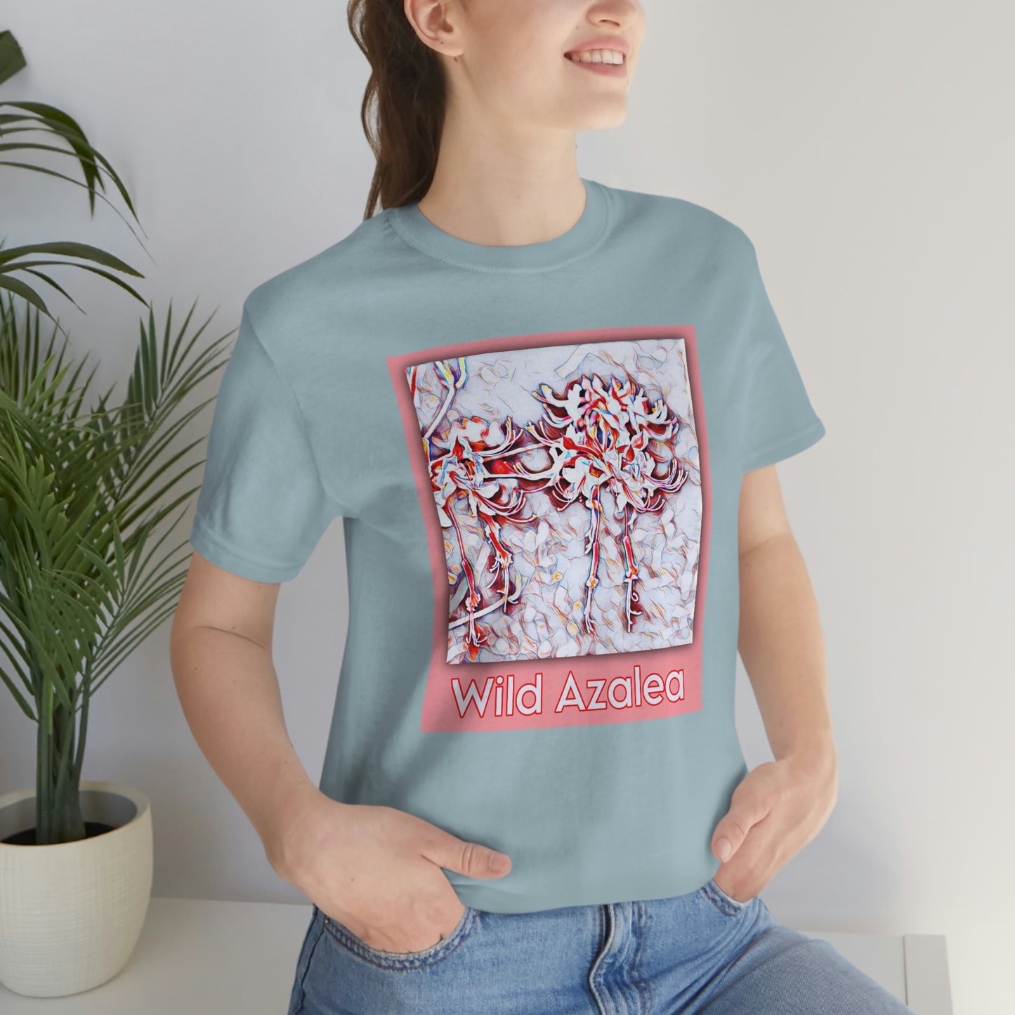 Unisex Kisatchie Wildflowers (Wild Azaleas) Jersey Tee