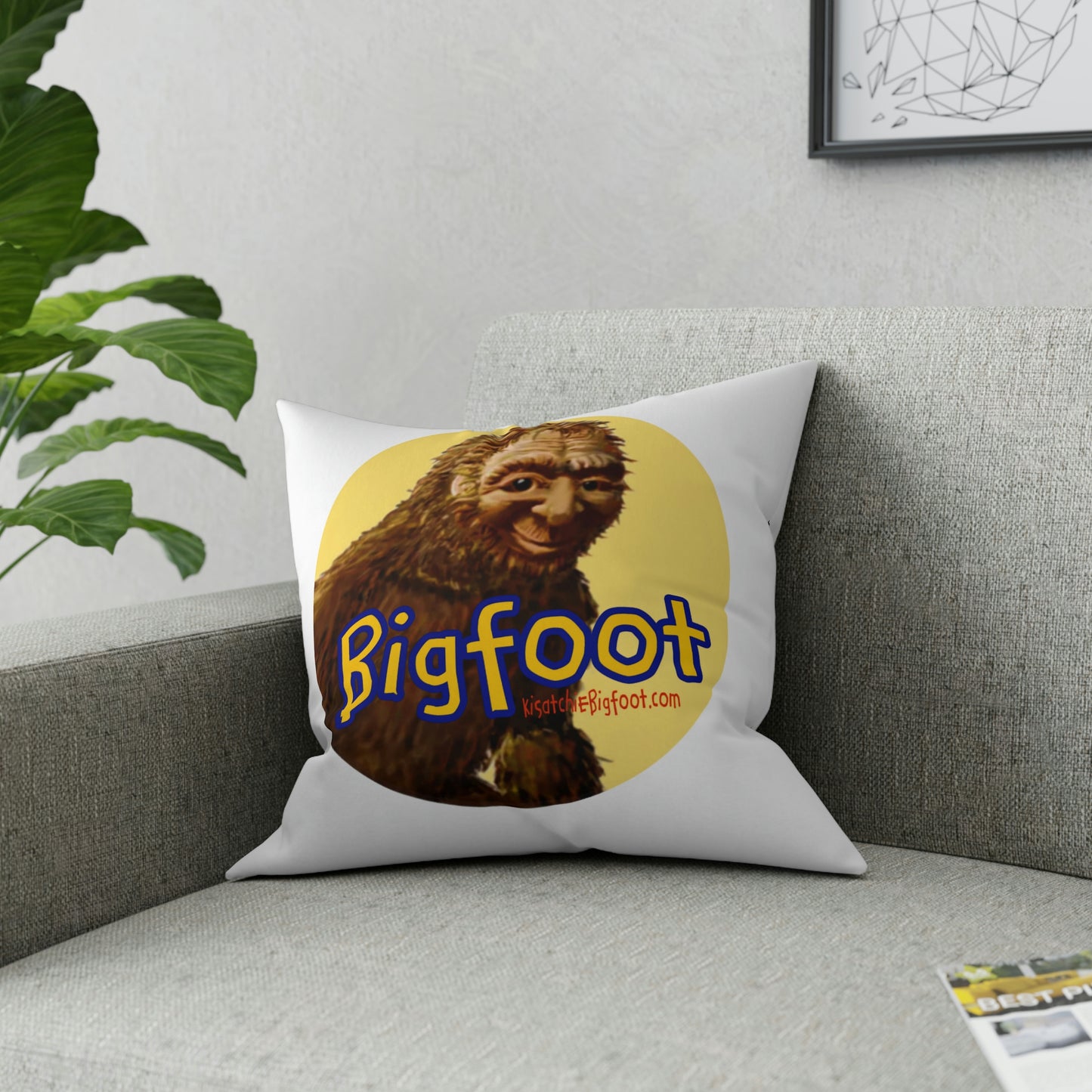 Bigfoot Broadcloth Pillow