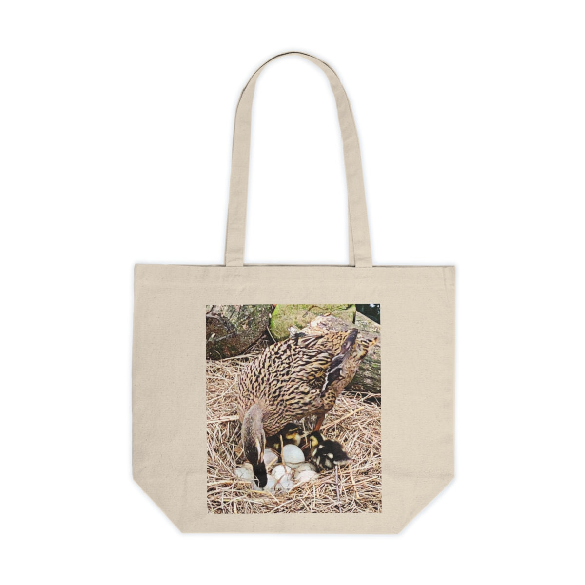 Louisiana Mallard Canvas Shopping Tote