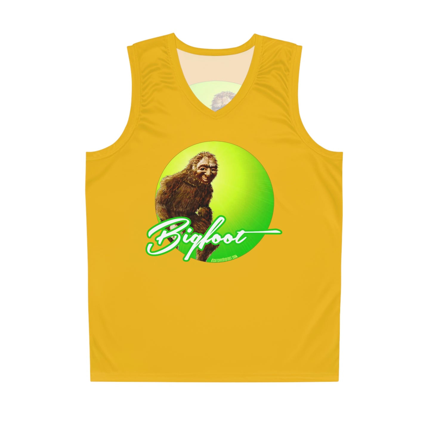 Bigfoot Gold Basketball Jersey