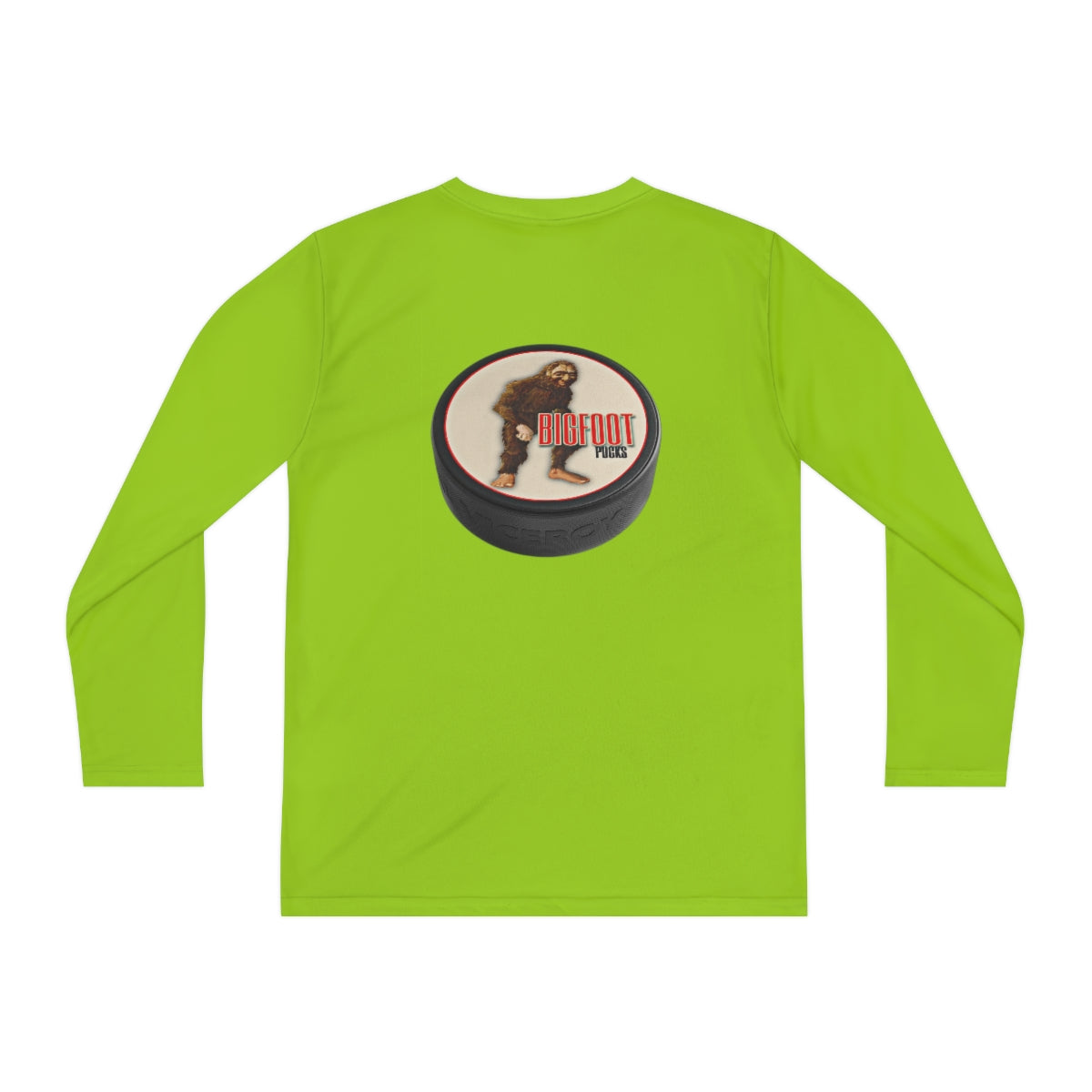 Youth Long Sleeve Bigfoot Pucks Tee