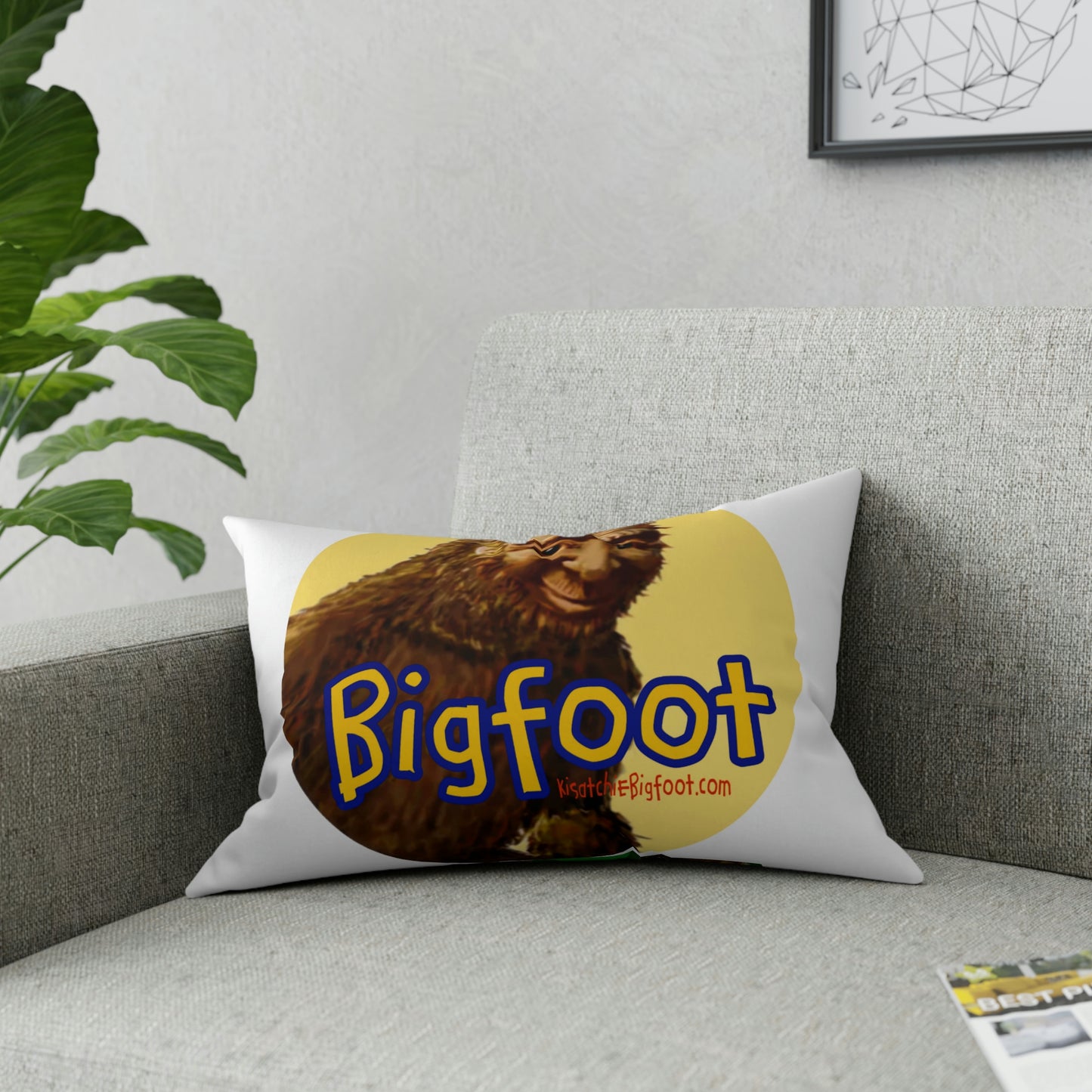 Bigfoot Broadcloth Pillow