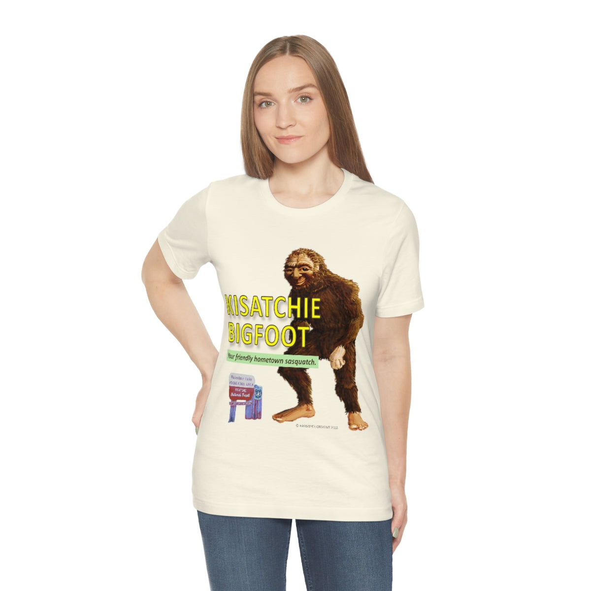 Unisex Kisatchie Bigfoot Jersey Tee