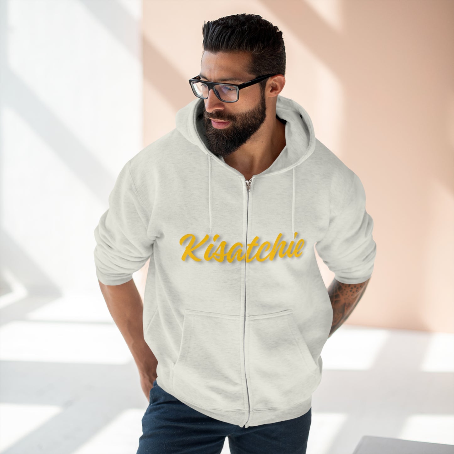 Unisex Premium Kisatchie National Forest Full Zip Hoodie